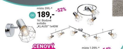 Bodové svítidlo KLAUSI