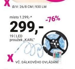 LED proužek KARL