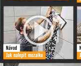 Návod Jak nalepit mozaiku