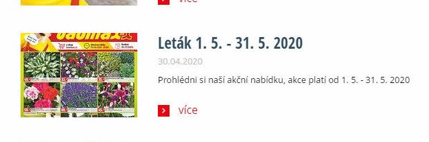 Leták 1. 5. - 31. 5. 2020