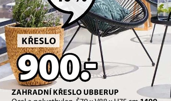 ZAHRADNÍ KŘESLO UBBERUP