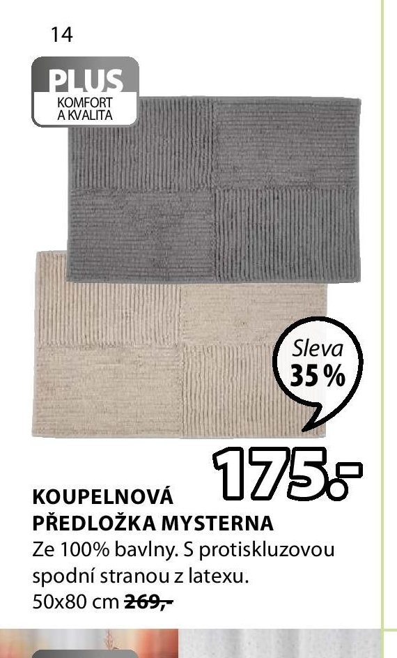 Koupelnová předložka MYSTERNA