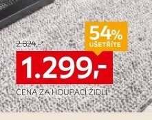 houpací židle