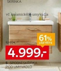 Spodní skříňka pod umyvadlo