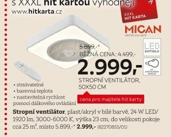 Stropní ventilátor