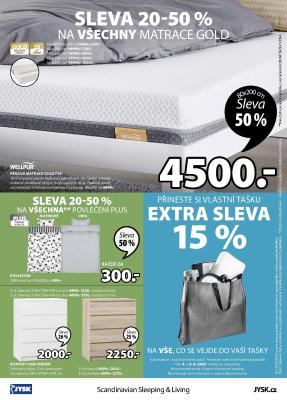 akční leták Jysk 4.6.2020-17.6.2020
