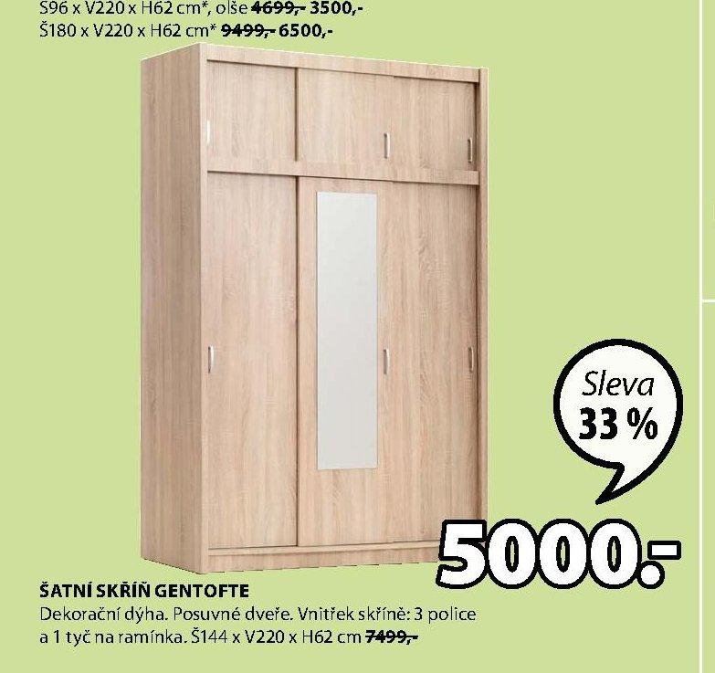 ŠATNÍ SKŘÍŇ GENTOFTE