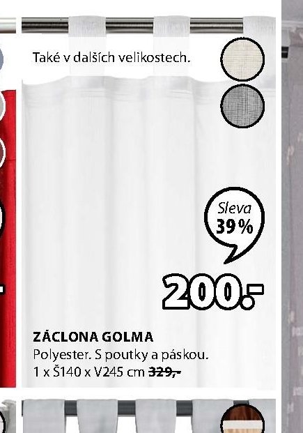 ZÁCLONA GOLMA