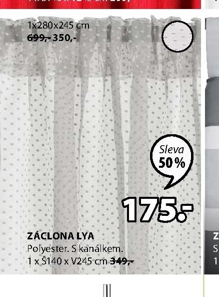 ZÁCLONA LYA