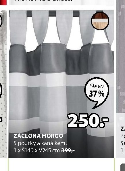 ZÁCLONA HORGO