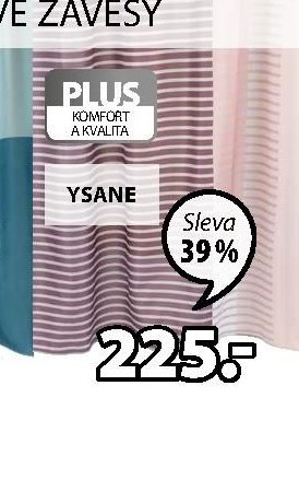 SPRCHOVÝ ZÁVĚS YSANE