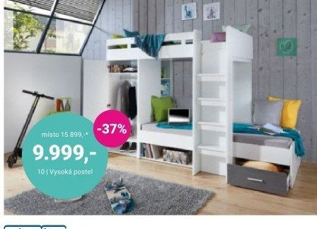 Vysoká postel