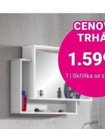 Skříňka se zrcadlem