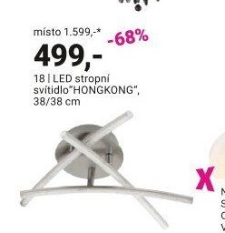 LED stropní svítidlo „HONGKONG“
