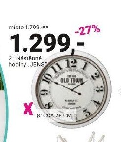 Nástěnné hodiny „JENS“