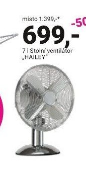 Stolní ventilátor „HAILEY“