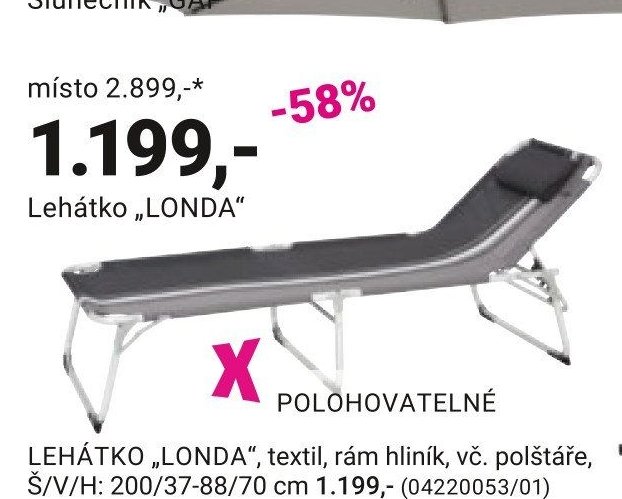 Lehátko „LONDA“