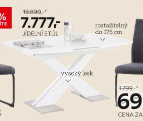 Jídelní stůl (vysoký lesk)