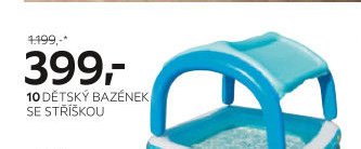 Dětský bazének se stříškou