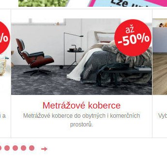Metrážové koberce