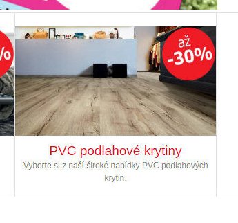 PVC podlahové krytiny
