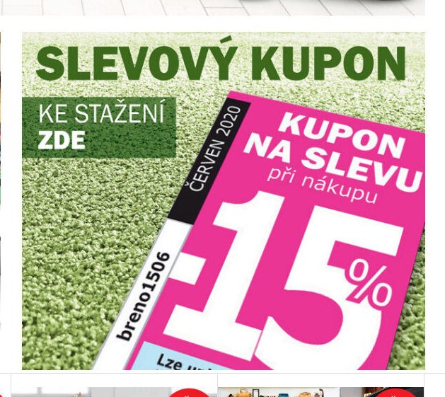 Slevový kupon 15%