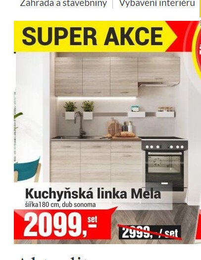 Kuchyňská linka Mela