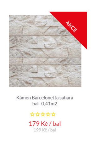 Kámen Barcelonetta sahara bal=0,41m2
