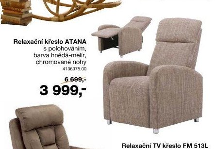 Relaxační křeslo ATANA