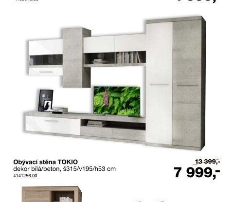 Obývací stěna TOKIO