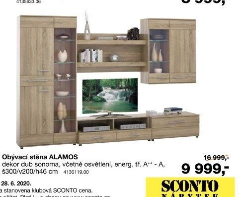 Obývací stěna ALAMOS