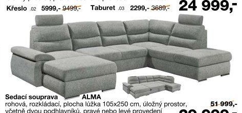 Sedací souprava ALMA