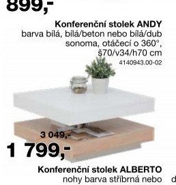 Konferenční stolek ANDY