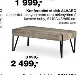 Konferenční stolek ALVARO