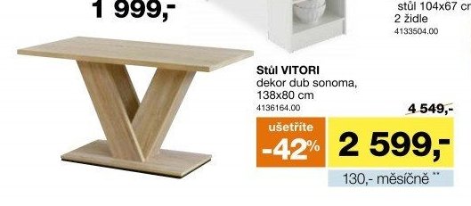 Stůl VITORI