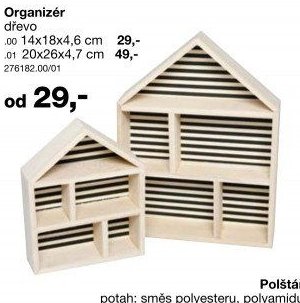 Organizér dřevo
