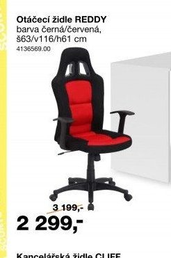 Otáčecí židle REDDY