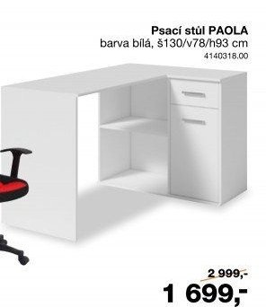 Psací stůl PAOLA