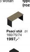 Psací stůl .01
