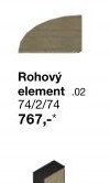 Rohový element .02