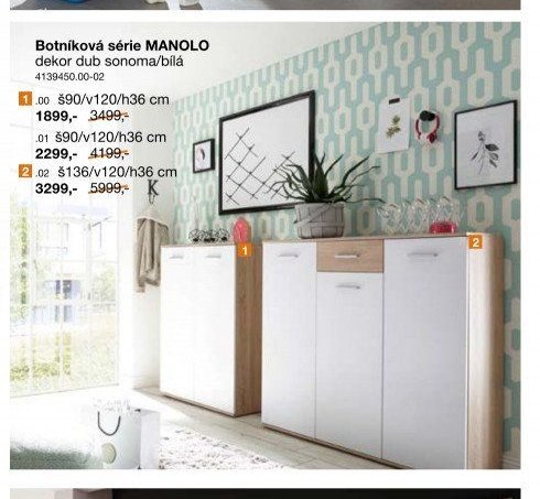 Botníková série MANOLO