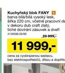 Kuchyňský blok FANY