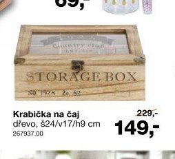 Krabička na čaj