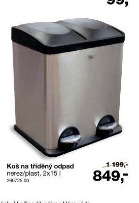 Koš na tříděný odpad
