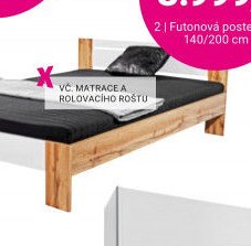 Futonová postel