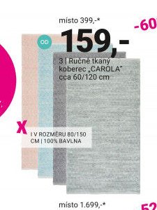 Ručně tkaný koberec CAROLA