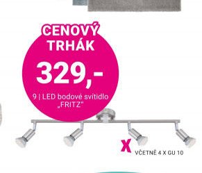 LED bodové svítidlo FRITZ