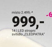 LED stropní svítidlo CLEOPATRA