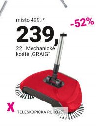 Mechanické koště GRAIG