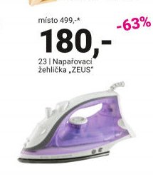 Napařovací žehlička ZEUS